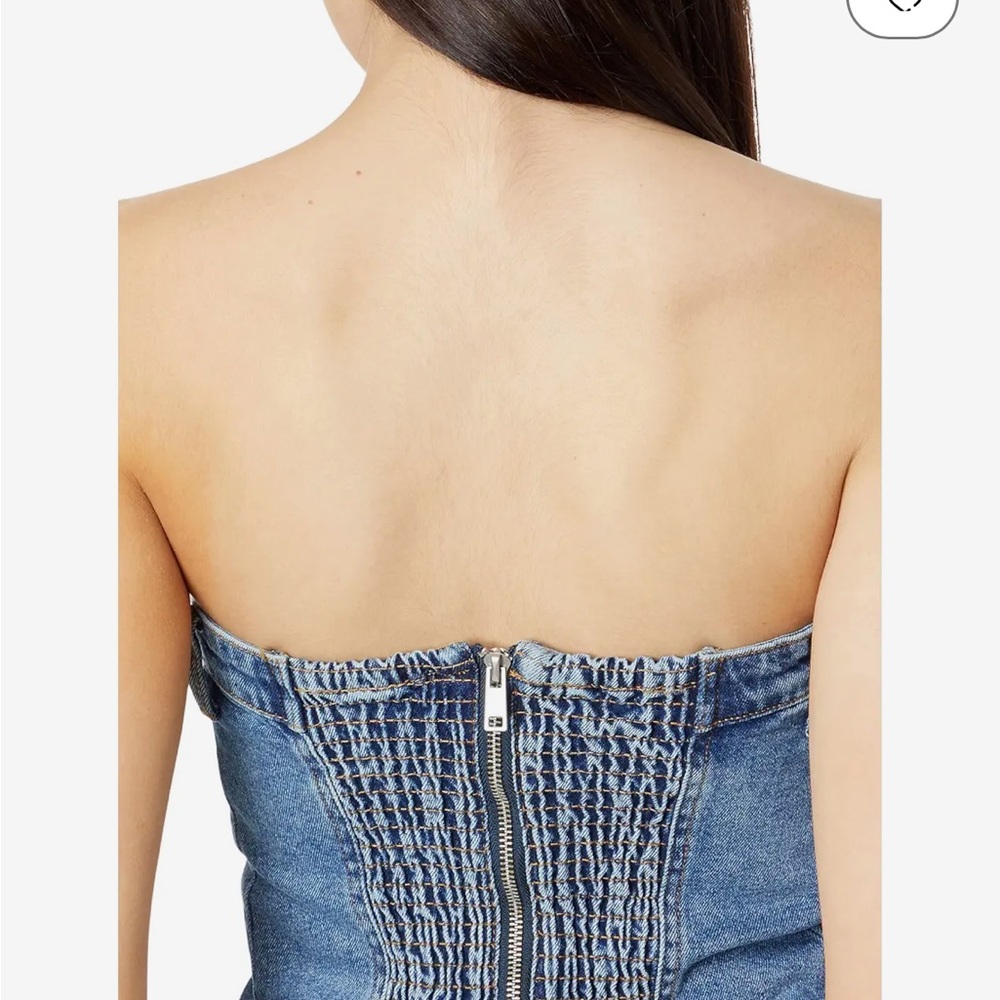 Blanknyc denim top - Picture 3 of 6